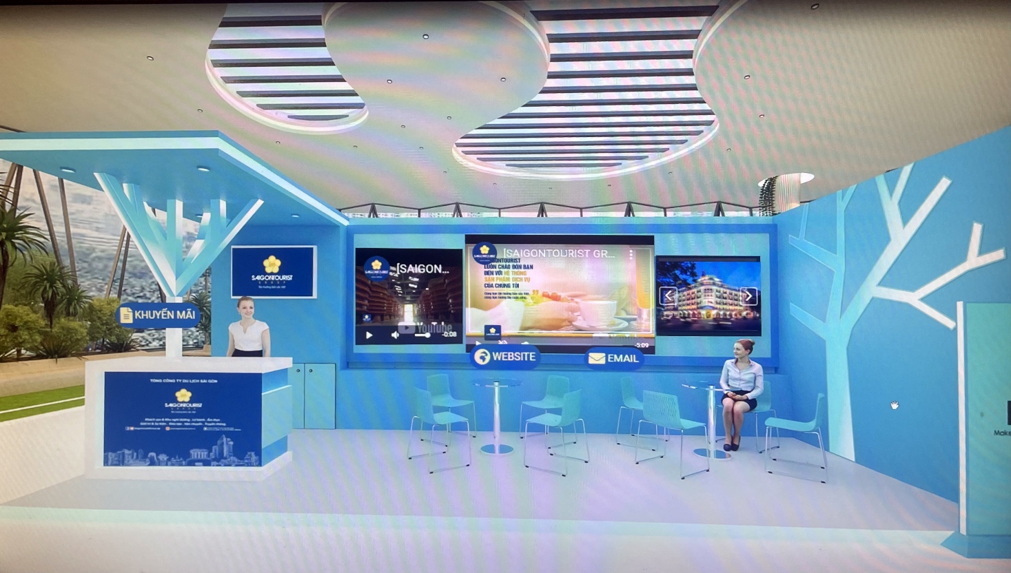 Saigontourist Group tham gia trực tuyến  Ngày hội Du lịch TP.HCM lần thứ 17 – Năm 2021