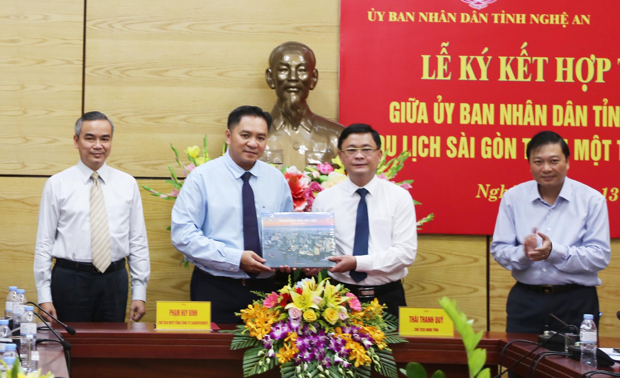 Saigontourist hợp tác chiến lược với tỉnh Nghệ An