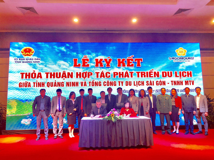 Saigontourist Group ký kết hợp tác thúc đẩy phát triển du lịch Quảng Ninh 