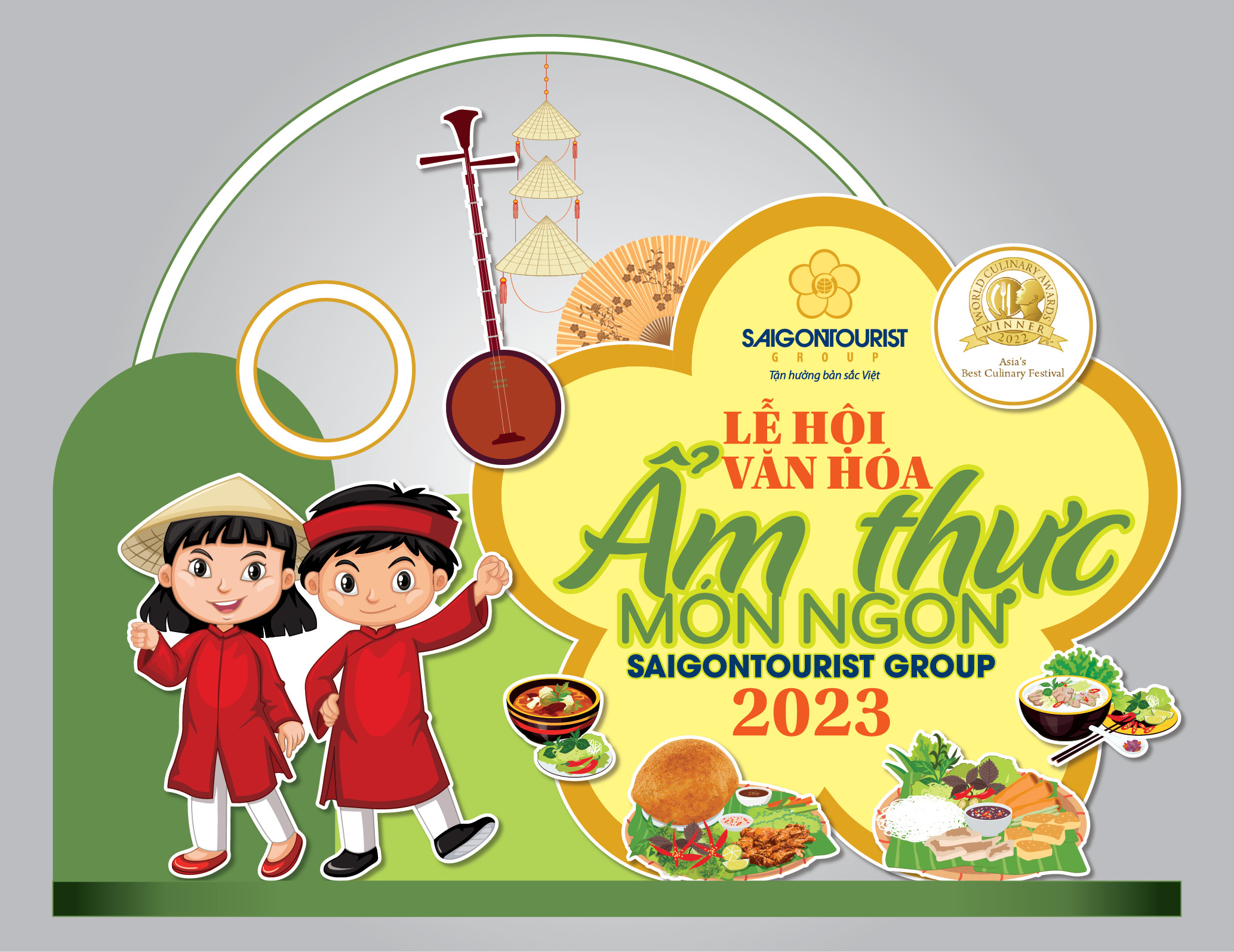 LỄ HỘI VĂN HÓA ẨM THỰC MÓN NGON SAIGONTOURIST GROUP 2023