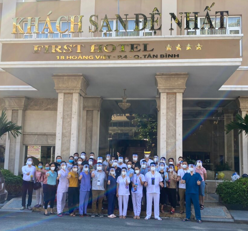 Saigontourist Group hỗ trợ phục vụ ăn ở cho hàng vạn y, bác sĩ tiếp ứng TP.HCM chống dịch 