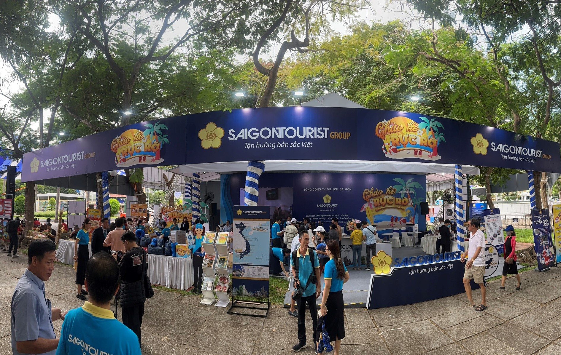 SAIGONTOURIST GROUP ƯU ĐÃI HẤP DẪN NHIỀU DỊCH VỤ TẠI NGÀY HỘI DU LỊCH TP.HCM NĂM 2024