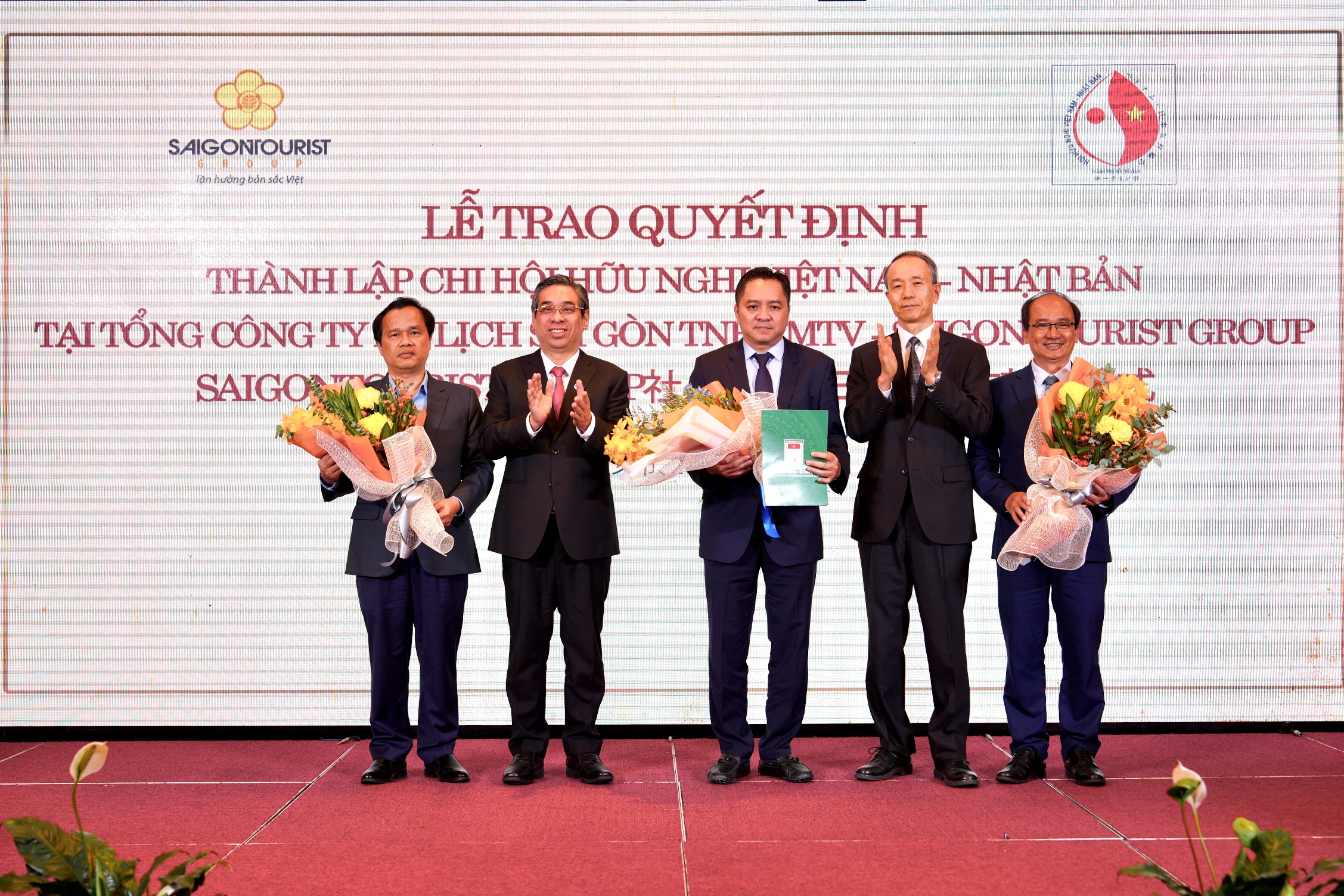 THÀNH LẬP CHI HỘI HỮU NGHỊ VIỆT NAM – NHẬT BẢN, SAIGONTOURIST GROUP KHUYẾN MÃI ĐẶC BIỆT KHÁCH NHẬT BẢN