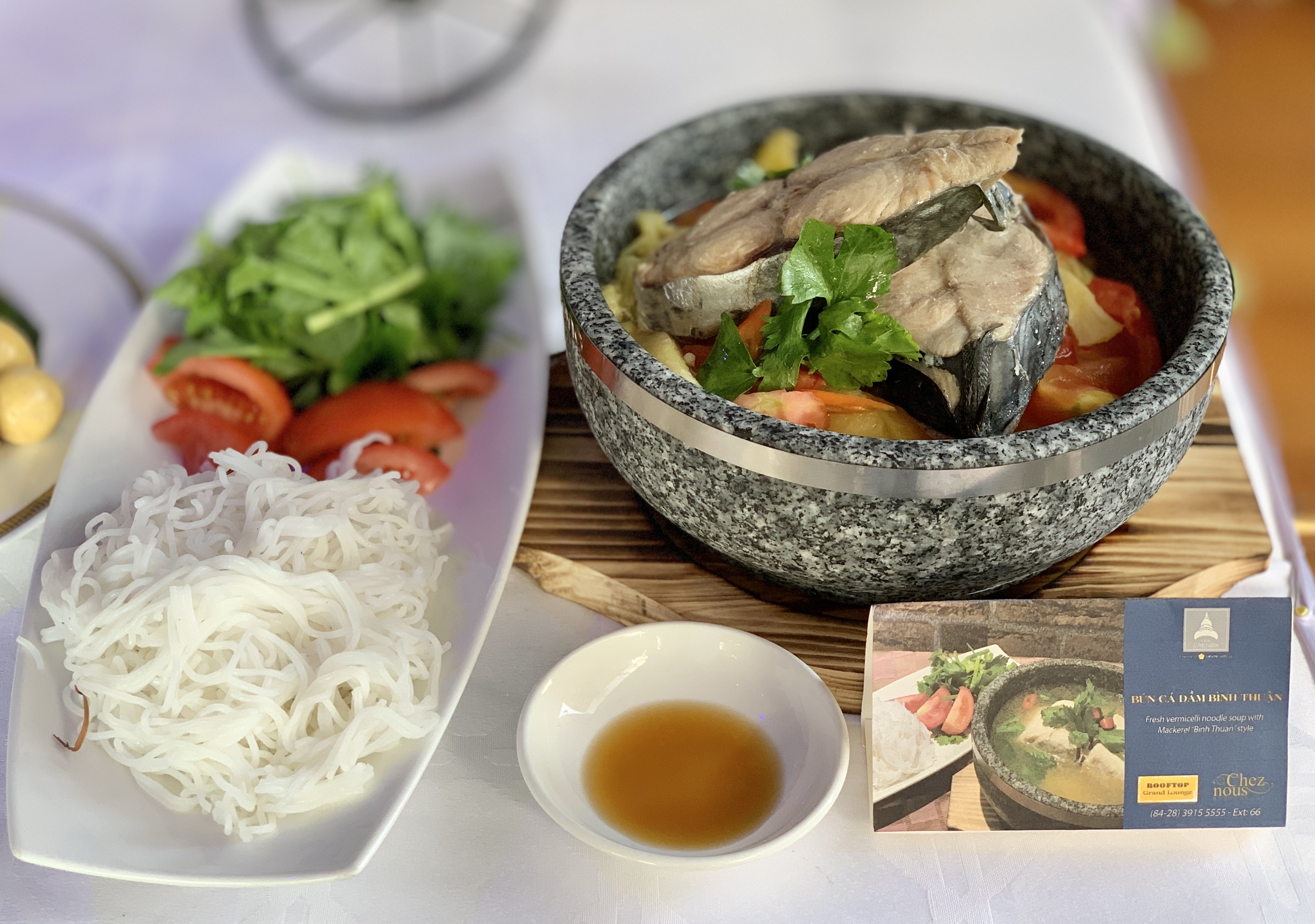 Specialties of Vietnamese Cuisine at Hotel Grand Saigon
