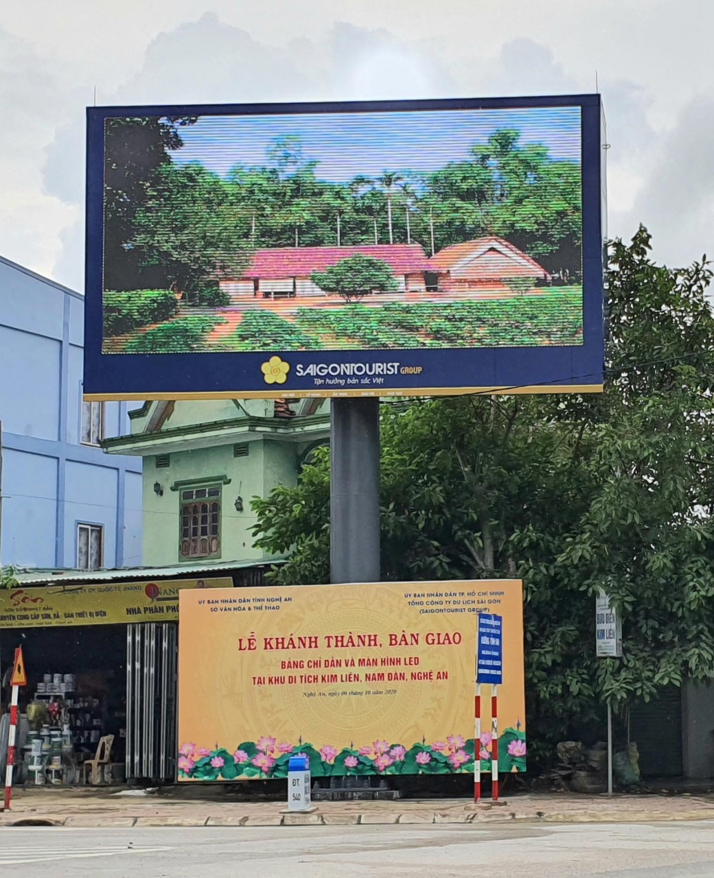 Saigontourist Group khánh thành bàn giao bốn hạng mục đầu tư tài trợ tại khu di tích Kim Liên